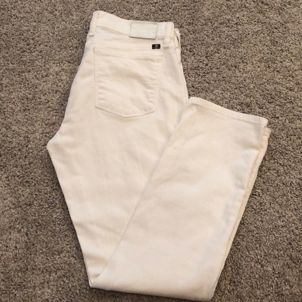 Lucky Brand White denim Capri